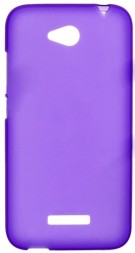 Накладка силиконовая для HTC Desire 616 фиолетовая