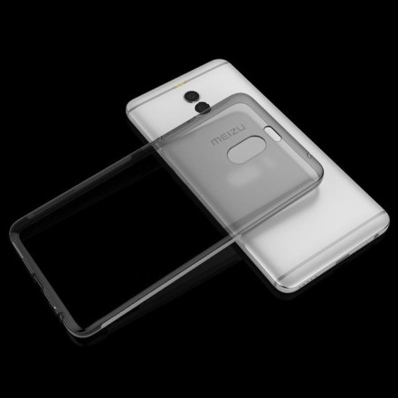Накладка силиконовая для Meizu M6 Note прозрачно-черная