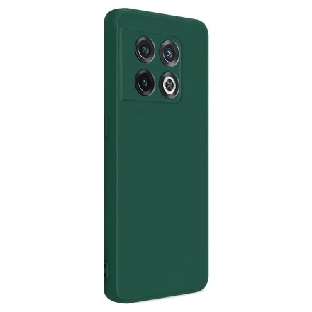 Накладка силиконовая Soft Touch для OnePlus 10T / OnePlus Ace Pro тёмно-зелёная