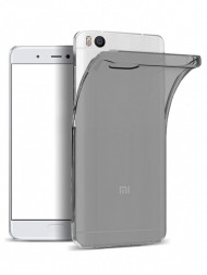 Накладка силиконовая для Xiaomi Mi5S прозрачно-черная