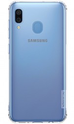 Накладка силиконовая Nillkin Nature TPU Case для Samsung Galaxy A30 A305 прозрачная