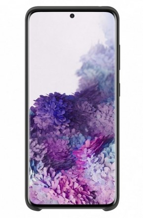 Накладка Samsung Silicone Cover для Samsung Galaxy S20 G980 EF-PG980TBEGRU черная