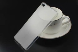 Накладка KissWill силиконовая для Huawei Ascend P8 Lite прозрачно-белая