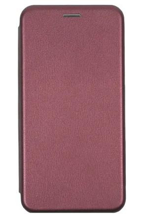 Чехол-книжка Fashion Case для Xiaomi Redmi Note 8 Pro бордовый