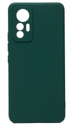 Накладка силиконовая Soft Touch для Xiaomi 12 Pro / Xiaomi 12S Pro зелёная
