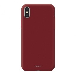 Накладка пластиковая Deppa Air Case для Apple iPhone X/XS красная