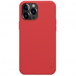 Накладка пластиковая Nillkin Frosted Shield для iPhone 13 Pro Max красная