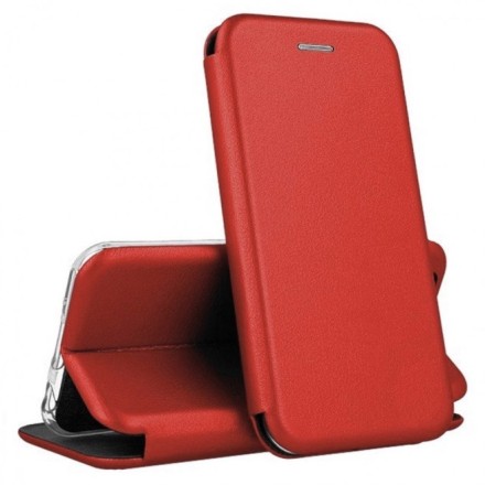Чехол-книжка Fashion Case для Xiaomi Redmi 9 красный