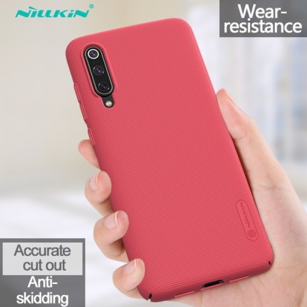 Накладка пластиковая Nillkin Frosted Shield для Xiaomi Mi 9 красная