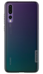 Накладка силиконовая Nillkin Nature TPU Case для Huawei P20 Pro прозрачно-черная