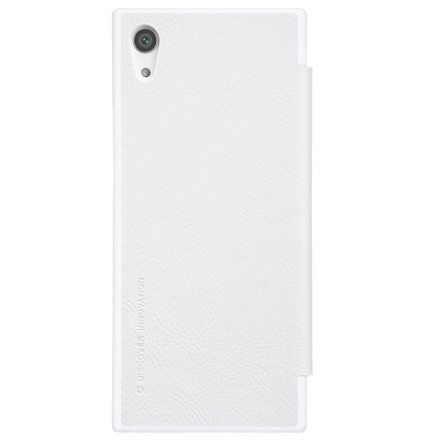 Чехол-книжка Nillkin Qin Leather Case для Sony Xperia XA1 белый