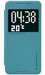 Чехол-книжка Nillkin Sparkle для HTC One E9 Plus голубой