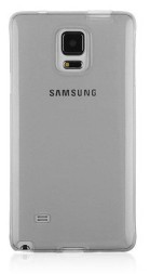 Накладка силиконовая для Samsung Galaxy Note Edge N915 серая