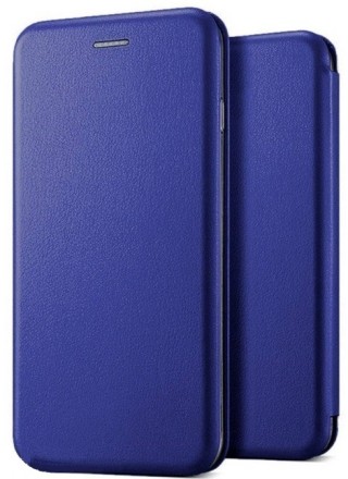 Чехол-книжка Fashion Case для Xiaomi Redmi Note 8 / Note 8 (2021) синий