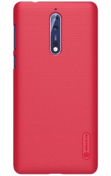 Накладка пластиковая Nillkin Frosted Shield для Nokia 8 красная