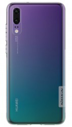 Накладка силиконовая Nillkin Nature TPU Case для Huawei P20 прозрачная