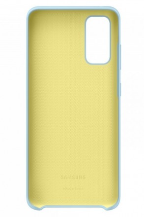 Накладка Samsung Silicone Cover для Samsung Galaxy S20 G980 EF-PG980TLEGRU голубая