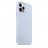 Накладка силиконовая Silicone Case для iPhone 12 / iPhone 12 Pro голубая