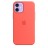 Накладка Apple Silicone Case MagSafe для iPhone 12 Mini MHKP3ZE/A розовый цитрус 