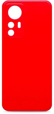 Накладка силиконовая Soft Touch для Xiaomi 12T Pro красная
