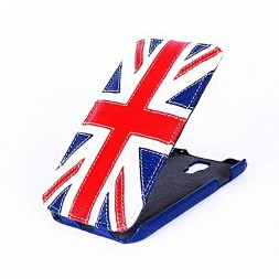 Чехол Melkco Jacka Type для Samsung Galaxy S4 I9500/i9505 флаг Великобритании