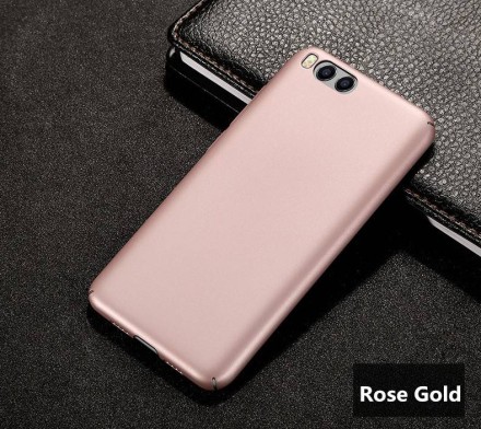 Накладка пластиковая для Xiaomi Mi 6 розовое золото