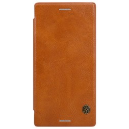 Чехол-книжка Nillkin Qin Leather Case для Sony Xperia XZ коричневый