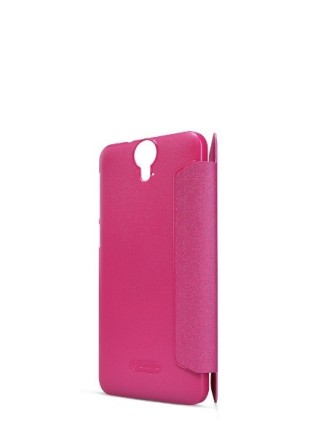 Чехол-книжка Nillkin Sparkle для HTC One E9 Plus розовый