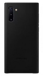 Накладка Samsung Leather Cover для Samsung Galaxy Note 10 N970 EF-VN970LBEGRU черная
