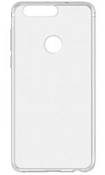 Накладка силиконовая для Huawei Honor 8 прозрачно-черная