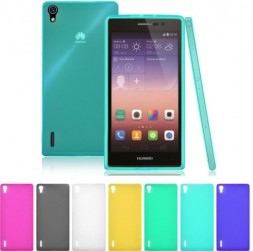 Накладка силиконовая для Huawei P8 Lite фиолетовая