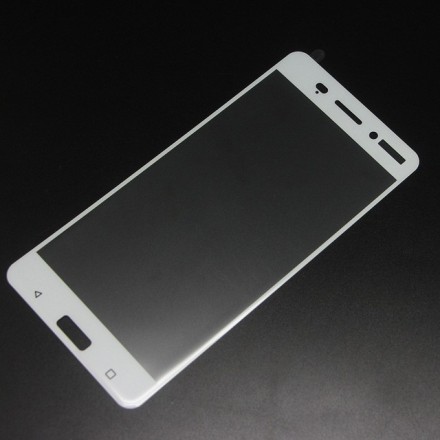 Защитное стекло Aiwo для Nokia 6 полноэкранное белое