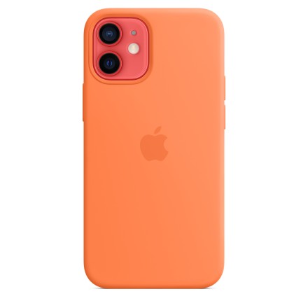 Накладка Apple Silicone Case MagSafe для iPhone 12 Mini MHKN3ZE/A кумкват