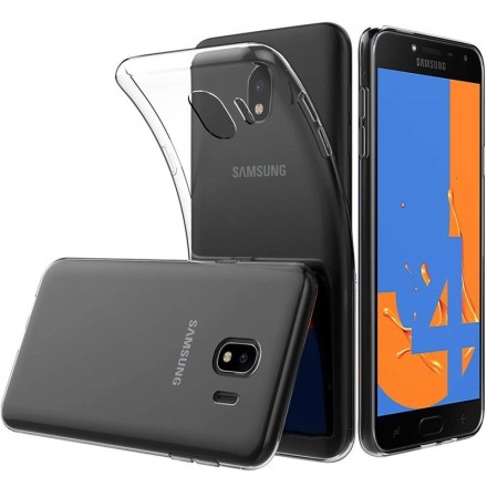 Накладка силиконовая для Samsung Galaxy J4 (2018) J400 прозрачная