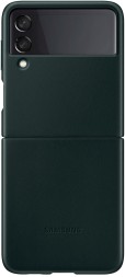 Накладка Samsung Leather Cover для Samsung Galaxy Z Flip3 F711 EF-VF711LGEGRU зелёная