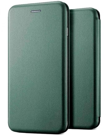Чехол-книжка Fashion Case для Xiaomi Redmi 9A зеленый