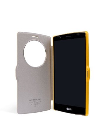 Чехол Nillkin Fresh Series Leather для LG G4 Yellow