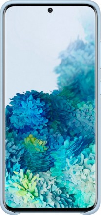 Накладка Samsung Leather Cover для Samsung Galaxy S20 G980 EF-VG980LLEGRU голубая