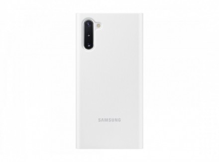 Чехол Samsung Clear View Cover для Samsung Galaxy Note 10 N970 EF-ZN970CWEGRU белый
