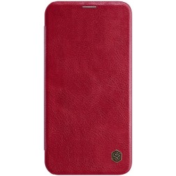 Чехол-книжка Nillkin Qin Leather Case для Apple iPhone 12/12 Pro красный