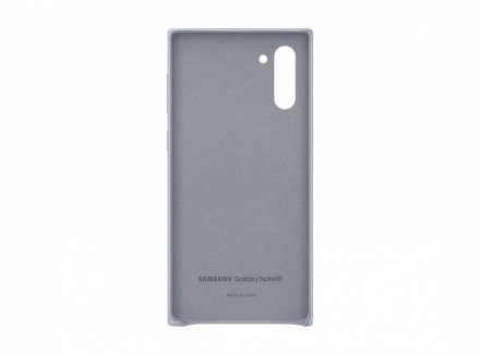 Накладка Samsung Leather Cover для Samsung Galaxy Note 10 N970 EF-VN970LJEGRU серая
