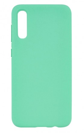Накладка силиконовая Silicone Cover для Samsung Galaxy A50 A505 / Samsung Galaxy A30s бирюзовая