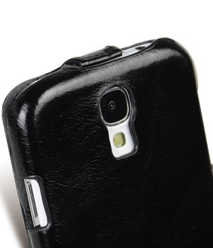 Чехол Melkco Jacka Type для Samsung Galaxy S4 I9500/i9505 под крокодила винтажный черный
