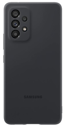 Накладка Silicone Cover для Samsung Galaxy A53 5G A536 EF-PA536TBEGRU черная