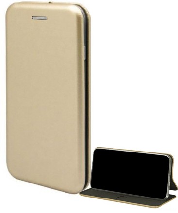Чехол-книжка Fashion Case для Samsung Galaxy M10 M105 золотая