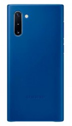 Накладка Samsung Leather Cover для Samsung Galaxy Note 10 N970 EF-VN970LLEGRU синяя
