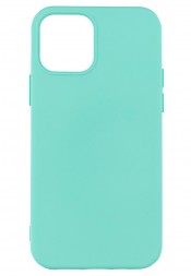 Накладка силиконовая Silicone Case для iPhone 12 / iPhone 12 Pro бирюзовая
