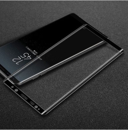 Защитное стекло для Samsung Galaxy Note 8 N950 черное 3D