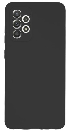 Накладка силиконовая Silicone Cover для Samsung Galaxy A73 5G A736 чёрная