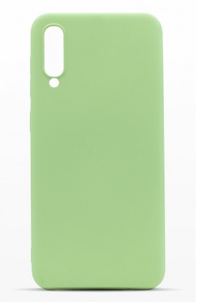 Накладка силиконовая Silicone Cover для Samsung Galaxy A50 A505 / Samsung Galaxy A30s зеленая
